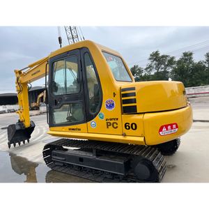 Excavadora de cadenas PC60 modelo Avance amarillo con sistema de orugas, 6000 kg, 110 kW - Product Image 6