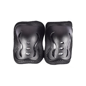 Ensemble de 6 protections pour genoux et coudes pour le <span class=keywords><strong>roller</strong></span>, éponge respirante, protection complète pour adultes, skateboard, cyclisme, course à pied - Product Image 2