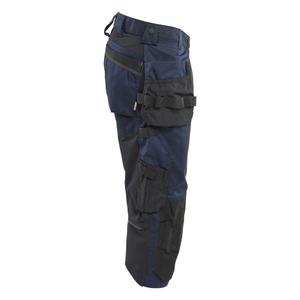 BLAKLADER - 175418328600D120 Craftsman pirate short stretch Bleu marine foncé-PANTALON DE TRAVAIL EAN 7330509925263 SHORT DE TRAVAIL - Product Image 4
