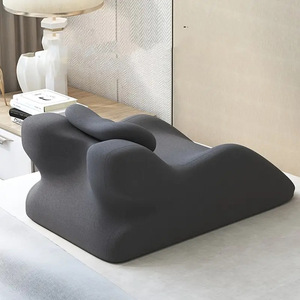 Couples Sex Pillow 140x71x18cm Solid Color Cotton Cover For Intercourse Aid And Sleep <b>Support</b> - Product Image 3