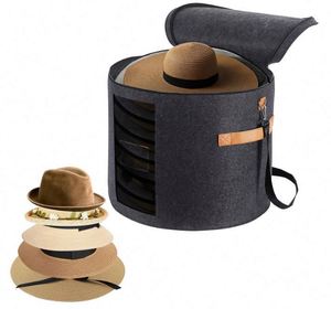 Free Sample <b>Large</b> <b>Hat</b> Storage <b>Box</b> 19'' <b>Hat</b> Boxes for Women Storage <b>Large</b> Round <b>Hat</b> Boxes for Men - Product Image 1