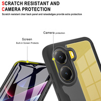 Casing Pelindung Ponsel Anti Benturan untuk Xiaomi 17T Pro 360 Full Body TPU PC Transparan untuk Poco X8 Pro MAX Case Redmi 17 15