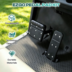 Juego de Cubiertas para Pedales EZGO, Kit de Almohadillas para Pedal de Acelerador y Freno, Compatible con Carritos de Golf EZGO DCS&<span class=keywords><strong>PDS</strong></span>&TXT 1994-UP G&E - Product Image 4