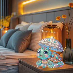 Simpatica Tartaruga in PVC con Strass, Ornamento Creativo Ecologico da Tavolo, Pittura Diamante 5D <span class=keywords><strong>per</strong></span> Bambini, Decorazione Artistica Fai-da-Te - Product Image 2