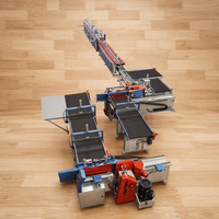 Machine à jointurer les doigts de meubles à commande PLC, alimentation automatique, pour fabricants de meubles