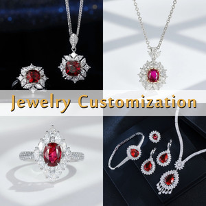 Kleine Größe 1,0mm bis 2,5mm Laborgezüchteter Rubin Edelstein GRC-Zertifikat Rundschliff Laborgezüchteter Saphir für Schmuck - Product Image 5