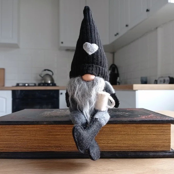 Black right hand coffee dwarf men's style