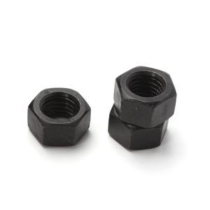 Cường độ cao <span class=keywords><strong>ISO</strong></span> 4032 Oxit Đen thép carbon Lớp 10 Hex Hexagon NUT - Product Image 4