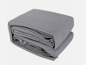 Toldo de Sombra para Bloquear los Rayos UV del Sol, 4x4M, 300GSM, Tela de Sombra Gris - Product Image 4