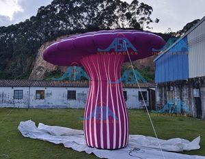 Fornitura per feste fungo gonfiabile gigante colorato vivido con luci a led per attività a tema <span class=keywords><strong>Alice</strong></span> nel <span class=keywords><strong>paese</strong></span> <span class=keywords><strong>delle</strong></span> <span class=keywords><strong>meraviglie</strong></span> - Product Image 4