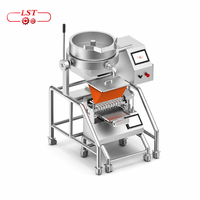 Machine de dépose de bonbons gélifiés et chocolatés, dosage 1-4,5g, 10 buses, écran tactile PLC automatique, trémie 12L