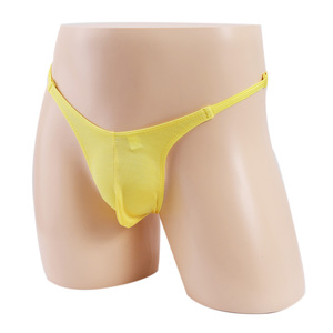 Calzoncillos para hombre, ropa interior suave y cómoda, calzoncillos sexis transpirables de cintura baja, Tanga Gay para nalgas Macho - Product Image 1
