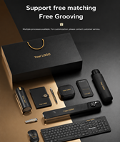 Clavier et Souris Sans Fil Pliables Bluetooth 2027 – Combo Luxe pour Conférences et Événements Professionnels – Arrangement Personnalisable