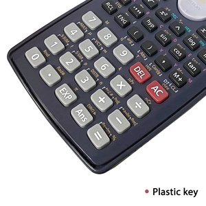 Calculatrice scientifique FX-100MS multifonctionnelle portative pour les étudiants Affichage à 2 lignes Plastique scolaire à piles - Product Image 4