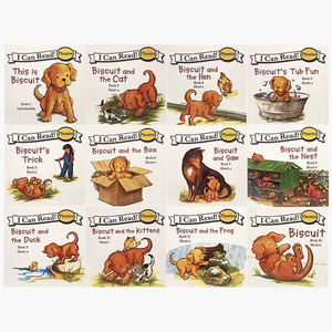 Libro Illustrato in Inglese per Bambini 'Biscuit Puppy', Set di 24 Volumi, Collezione di Storie per l'Apprendimento Precoce, Fonetica e Ortografia Naturale - Product Image 5
