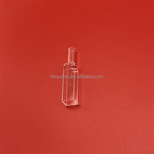 Fluorimètre optique de cuvette en verre de quartz Q714 de polissage de haute pureté retangular avec le joint gradué pour des spectrophotomètres - Product Image 4