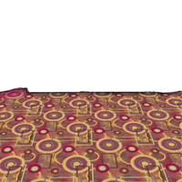 Moquette sur mesure en velours coupé, motif Art Déco, pour hôtel de luxe, bar, pub, casino