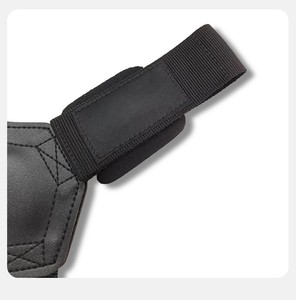 Non Slip Fitness Lifting Straps Men's Wrist Wraps Palm Protection Gloves for Weightlifting Pull Ups <b>Dumbbell</b> Workouts - Product Image 6