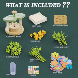 Ramos <span class=keywords><strong>de</strong></span> flores Juguetes DIY Kits <span class=keywords><strong>de</strong></span> manualidades Juguetes educativos Artes y manualidades Juguete Construye tus propias flores <span class=keywords><strong>Regalo</strong></span> creativo <span class=keywords><strong>de</strong></span> cumpleaños <span class=keywords><strong>de</strong></span> Navidad - Product Image 2