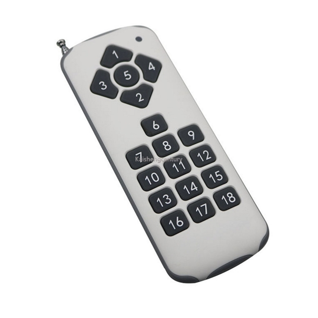RF wireless remote control 18-key high-power LED light controller Transmit and receive kit RF remote control