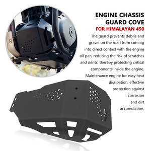 Cho Hoàng Gia <span class=keywords><strong>enfield</strong></span> Himalaya 450 2024 xe máy cơ thể Hệ thống skid tấm Bash khung động cơ bảo vệ khung gầm bảo vệ Bìa - Product Image 4