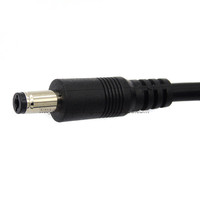 DC 12V 10A 5,5mm * 2,1mm Cable de extensión macho a macho Cable adaptador de alta potencia 18AWG