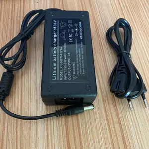 Ebike แบตเตอรี่ charger 42V 2A 100-240V 50/60Hz สกู๊ตเตอร์ Power Adapter