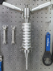 Outil de pressage pour boîtier de pédalier et fourche de vélo en acier inoxydable et alliage d'aluminium, outil manuel pour l'entretien de vélos - Product Image 6