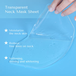 Patchs anti-rides en cristal en gros, masque en <span class=keywords><strong>feuille</strong></span> <span class=keywords><strong>de</strong></span> collagène hydratant et raffermissant à la vitamine C pour le cou et la poitrine - Product Image 5