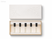 Boîte à parfum en carton rigide avec logo personnalisé, fabrication directe d'usine, design de couvercle et de base, emballage cadeau haut de gamme pour flacons de parfum