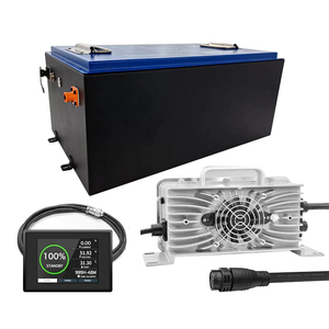 Batterie LiFePO4 fiable pour voiturette de golf, 36V 48V 105Ah 150Ah 200Ah, kit de conversion avec chargeur et écran LCD, directement de l'usine OEM - Product Image 5