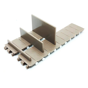Şişelenmiş içecekleri taşımak için kullanılan döşeme tablası üst zincir konveyör otomatik zincirli konveyör. - Product Image 6