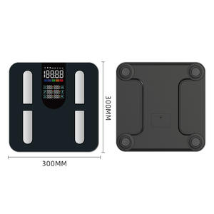 เครื่องชั่งน้ำหนักอัจฉริยะ CF621BLE 300 มม. เครื่องชั่งดิจิตอล LED บลูทูธ เครื่องชั่งสุขภาพสำหรับห้องน้ำ ติดตามการลดน้ำหนัก - Product Image 1