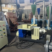 Machine de granulation de plastique PP à basse température / Granulateur de déchets plastiques PE/PP haute efficacité pour les usines de fabrication