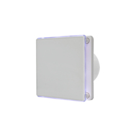 Ventilateur d'extraction silencieux en plastique de 6 pouces pour salle de bain, mural, à roulement à billes, haute puissance, axial, contrôlé par application, pour cuisine, IPX4 90