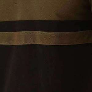 เสื้อโปโลผู้ชาย แขนสั้น ทรงเข้ารูป แต่งขอบตัดสี ดำ เขียวมะกอก - Product Image 5