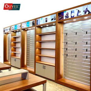 Thiết kế trang trí cửa hàng sửa chữa điện thoại di động hiện đại, kệ trưng bày điện thoại thông minh, kệ trưng bày dạng thanh cho phụ kiện điện thoại - Product Image 1