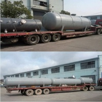 Réservoirs de stockage liquide cryogénique verticaux standard GENERALFUSHI, réservoirs de transport liquide, récipients sous pression, récepteurs liquides horizontaux