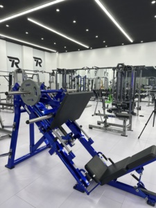 Presse à jambes linéaire à 45 degrés de qualité supérieure, en acier galvanisé Q235, pour la <span class=keywords><strong>musculation</strong></span>, de la marque <span class=keywords><strong>Hammer</strong></span> High End Rosen Gym - Product Image 3