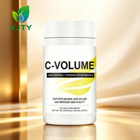 Complément alimentaire naturel sans gluten pour femmes adultes, marque privée OEM, favorise l'apparence plus volumineuse et augmente le volume des cheveux.