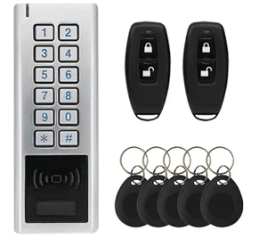 Huis Glazen Deur Slot Afstandsbediening Smart Advance Security <span class=keywords><strong>Access</strong></span> <span class=keywords><strong>Control</strong></span> Systeem Draadloze Toetsenbord Deurslot Kit - Product Image 2