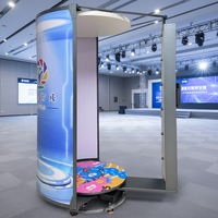 Escáner 3D HD 7s de Astermon, Modelo ASTM-R106, con Plataforma Rotatoria de Columna Única, Rotación 360 y Alta Precisión para Cabinas de Fotos Metálicas de Acción