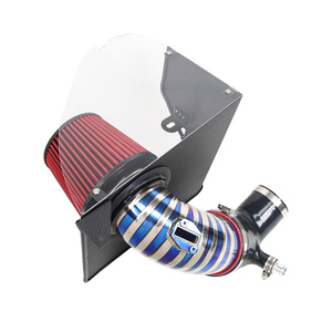 Sistema de admisión de aire frío de aleación de titanio azul de 4 pulgadas de alta calidad nueva condición 2019 + para BMW M340i 2020 B58 3.0L <span class=keywords><strong>Turbo</strong></span> filtros de aire - Product Image 5