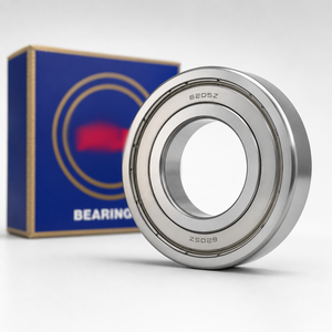 Rodamientos de Bolas de Ranura Profunda de Una Hilera de Acero Cromado 6200-2RS1 6201-2RS 6202 6203 6204 6205 6206 6207 ZZ Sellados 10x30mm Proveedor P6 - Product Image 1