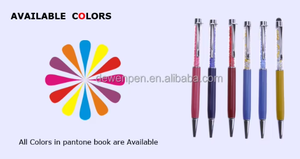 Fournisseur d'or en Chine, stylo en métal personnalisé, cadeau 2025, vente chaude, élégant stylo à bille en or rose avec cristal <span class=keywords><strong>Swarovski</strong></span>, logo personnalisé - Product Image 3