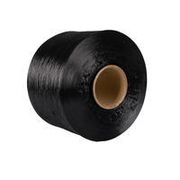 Filament FDY en nylon 66 industriel noir teint en masse, haute ténacité, 98 % recyclé, 210D/36F 250D/36F 280D/36F