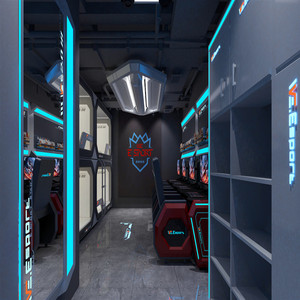 Internet Cafe Khung Thép Đen RGB Bàn Chơi Game PC Văn Phòng Bàn Máy Tính - Product Image 4