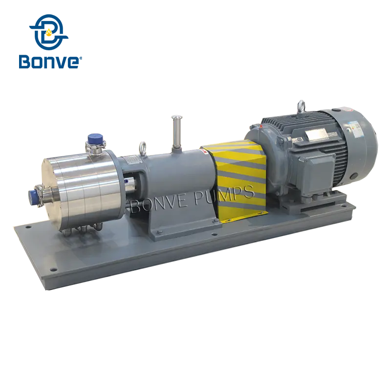 Pompe de mélange d'homogénéisateur à haut rendement avec isolation thermique pour bitume/asphalte