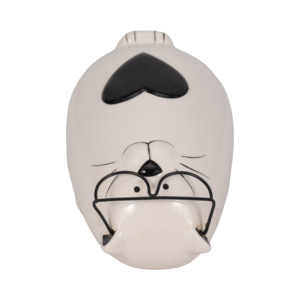 Statuetta di Gatto in Ceramica con Occhiali e Design a Cuore per Decorazione Casa, Bagno, Ufficio, Scaffale - Product Image 6