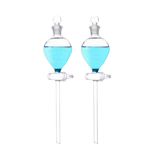 गर्म बिक्री मटर के आकार का 125/250/500/1000 मिलीलीटर वितरण फनल तेल पानी पृथक्करण गोलाकार वितरण फनल - Product Image 6